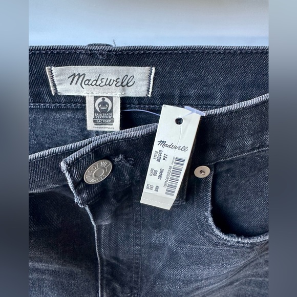 NWT Madewell Slim Demi-Boot Jeans, size 27 P - Picture 8 of 14